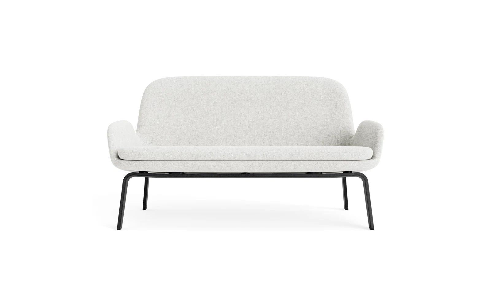 Erleben Sie das Era Sofa von Normann Copenhagen: Zeitloses Design aus schwarzer Eiche und Hallingdal-Stoff, perfekt für Komfort und Stil.