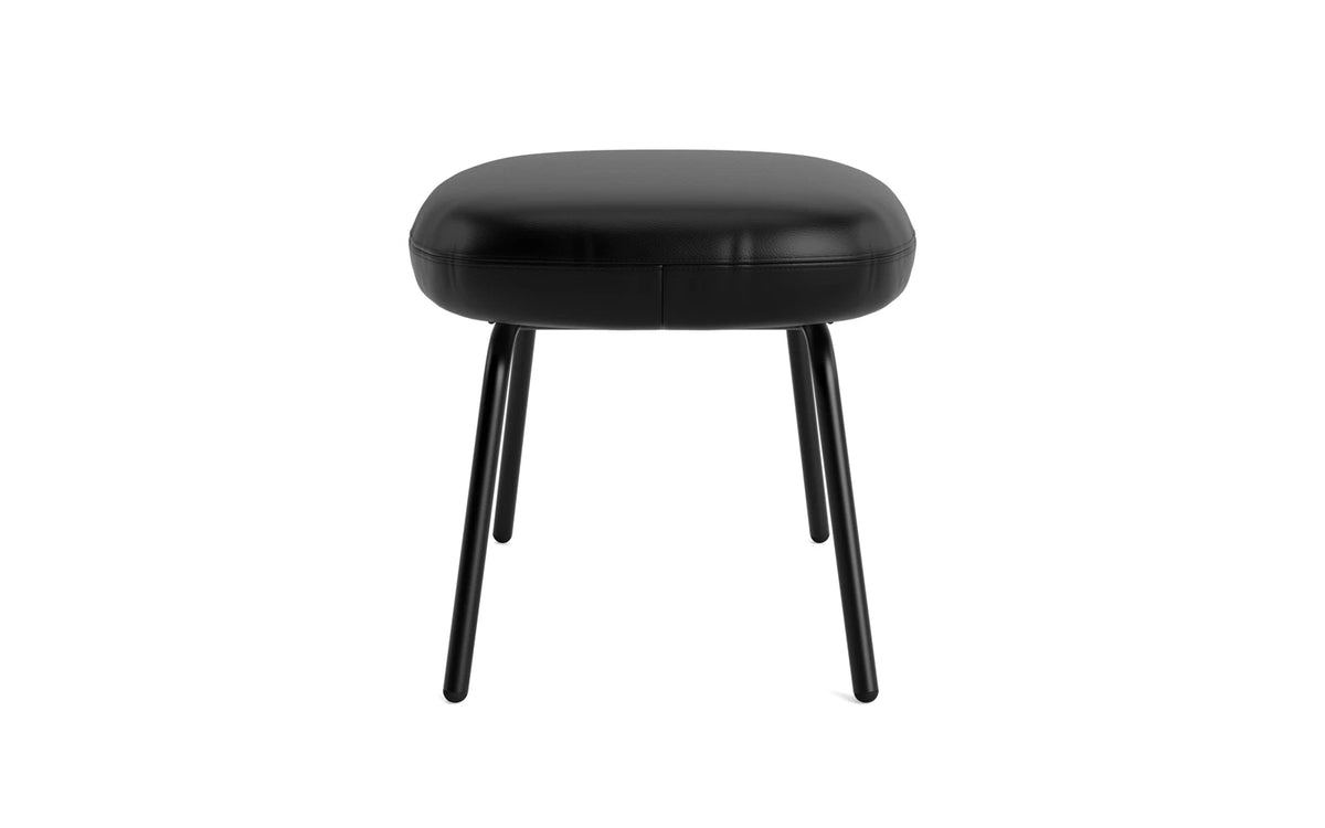 Era Fusshocker schwarzer Stahl Ultra in Ultra 41599 präsentiert im Onlineshop von KAQTU Design AG. Ottoman ist von Normann Copenhagen