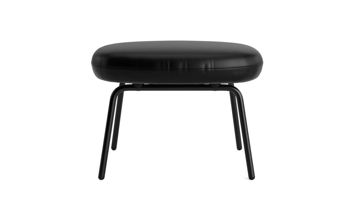 Era Fusshocker schwarzer Stahl Ultra in Ultra 41599 präsentiert im Onlineshop von KAQTU Design AG. Ottoman ist von Normann Copenhagen