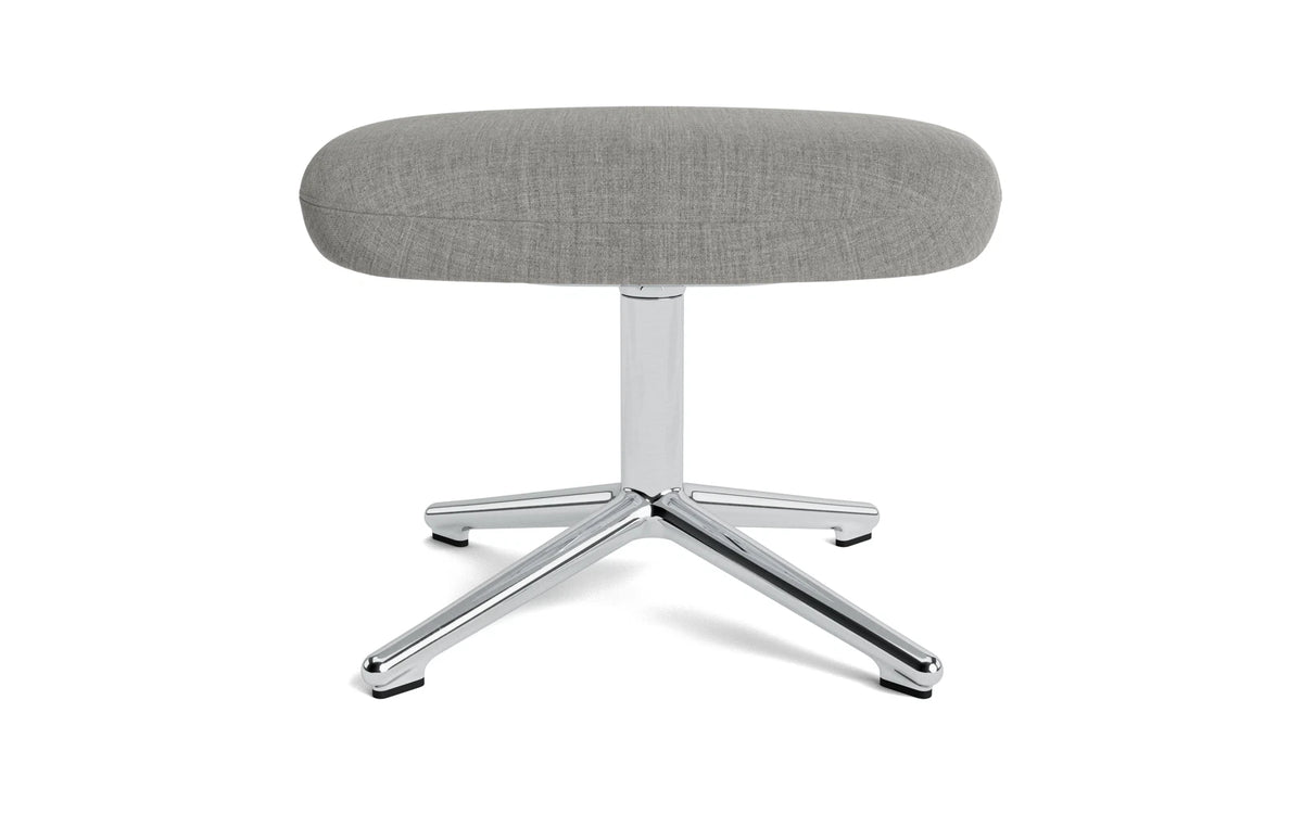 Era Fusshocker Swivel Alu Remix in Remix 133 präsentiert im Onlineshop von KAQTU Design AG. Ottoman ist von Normann Copenhagen