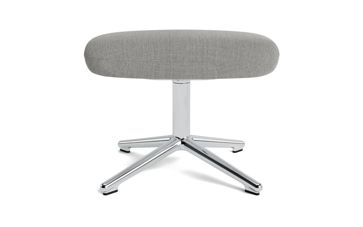Era Fusshocker Swivel Alu Remix in Remix 133 präsentiert im Onlineshop von KAQTU Design AG. Ottoman ist von Normann Copenhagen