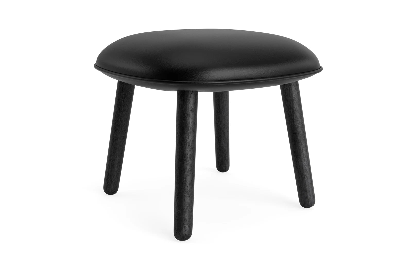 Ace Fusshocker schwarze Eiche Ultra in Ultra 41599 präsentiert im Onlineshop von KAQTU Design AG. Ottoman ist von Normann Copenhagen