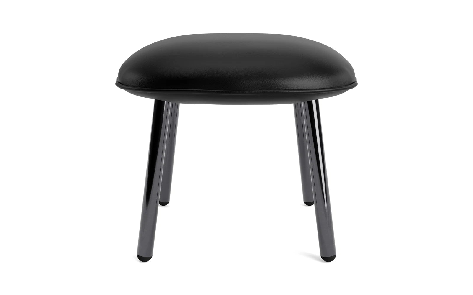 Entdecken Sie den Ace Fusshocker in elegantem Schwarz, gefertigt aus hochwertigem Metallic Stahl Ultra. Ideal für modernes Wohnen und höchsten Komfort.