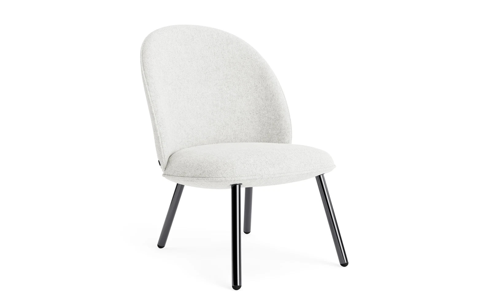 Ace Lounge-Sessel Schwarzes Metallic Stahl Hallingdal in Hallingdal 110 präsentiert im Onlineshop von KAQTU Design AG. Sessel ist von Normann Copenhagen