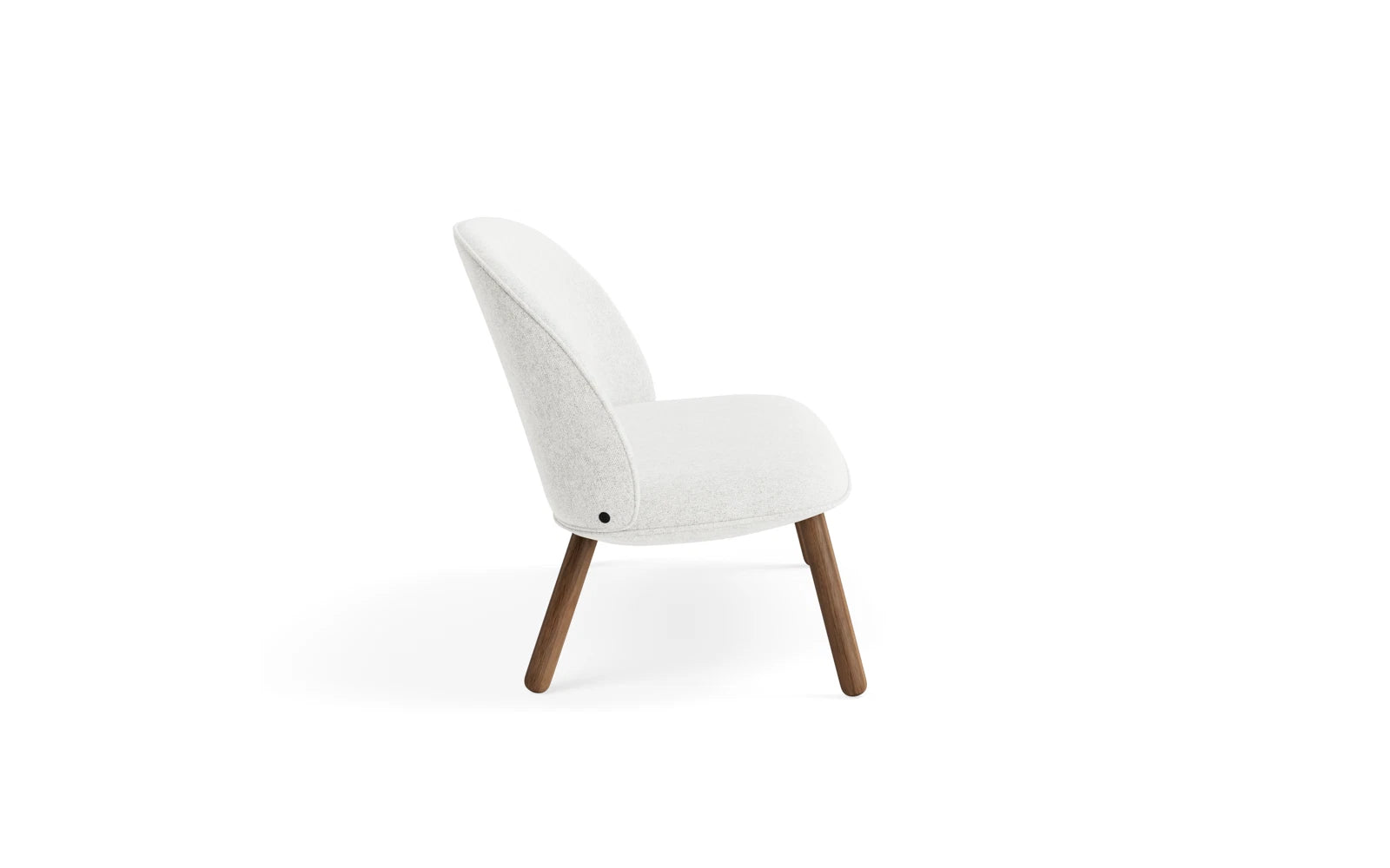 Entdecken Sie das Ace Sofa von Normann Copenhagen: Elegantes 2er Sofa aus hochwertiger gebeizter Eiche und robustem Hallingdal-Stoff, ideal für modernes Wohnen.