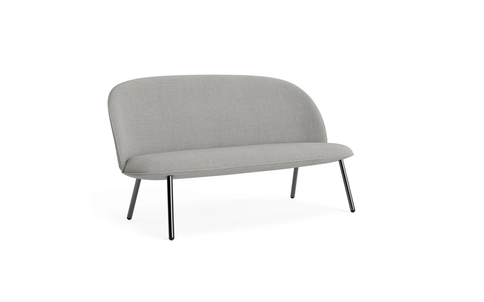 Ace Sofa schwarzes Metallic Stahl Remix in Remix 133 präsentiert im Onlineshop von KAQTU Design AG. 2er Sofa ist von Normann Copenhagen