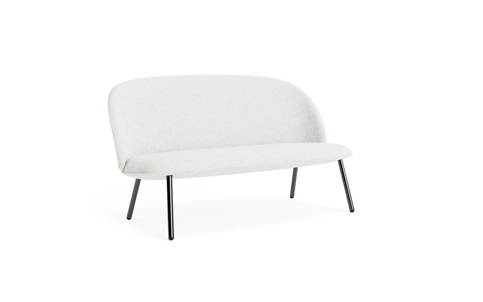 Ace Sofa schwarzes Metallic Stahl Hallingdal in Hallingdal 110 präsentiert im Onlineshop von KAQTU Design AG. 2er Sofa ist von Normann Copenhagen