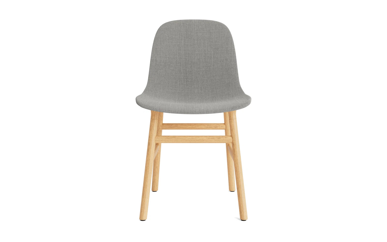 Der Form Stuhl gepolstert Schwarz Stahl Remix von Normann Copenhagen vereint stilvolle Eleganz mit optimalem Sitzkomfort. Perfekt für jedes Zuhause.