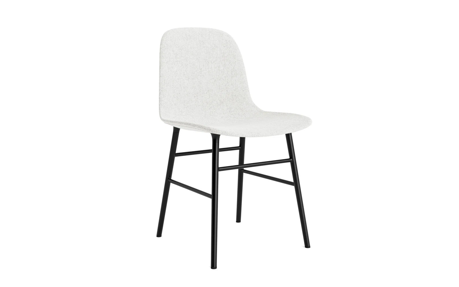 Form Stuhl gepolstert Schwarz Stahl Hallingdal in Hallingdal 110 präsentiert im Onlineshop von KAQTU Design AG. Stuhl ist von Normann Copenhagen