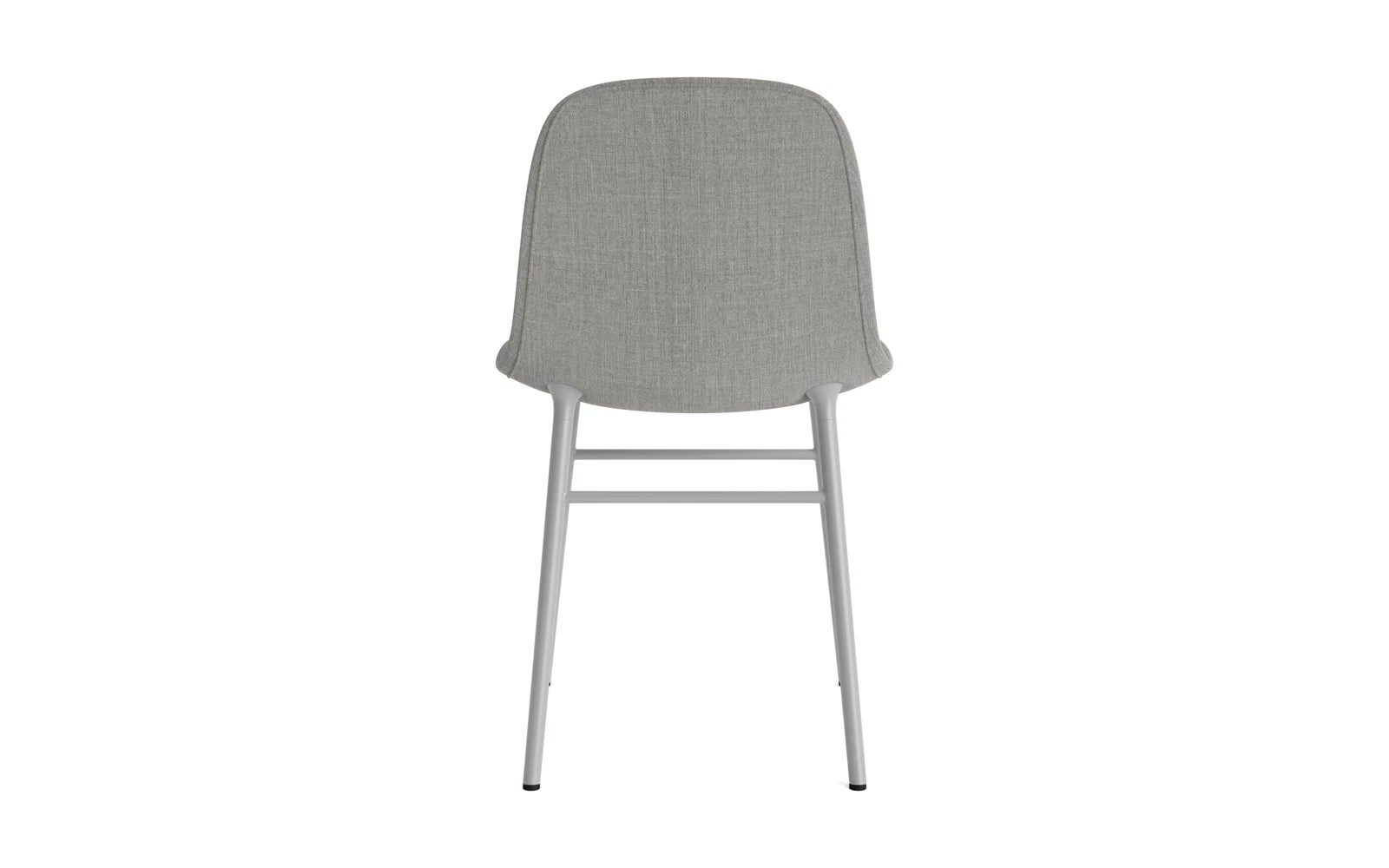 Erleben Sie den Form Stuhl gepolstert Grau Stahl Remix von Normann Copenhagen – ein stilvolles Möbelstück, das modernes Design und höchsten Sitzkomfort vereint.