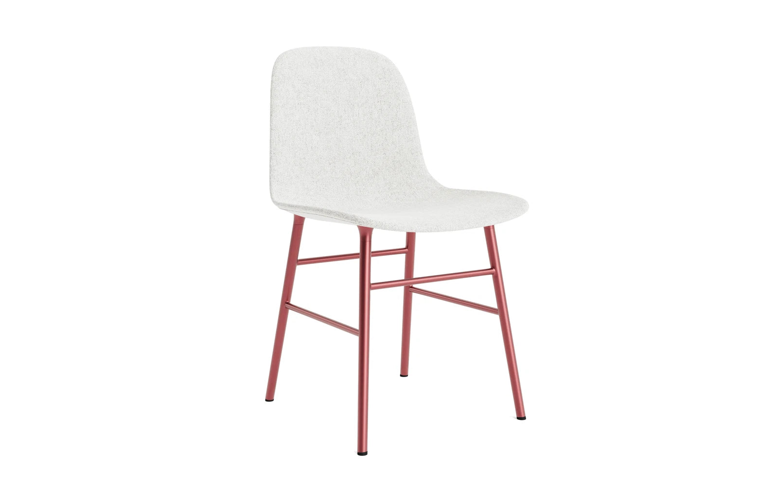 Form Stuhl gepolstert Rot Stahl Hallingdal in Hallingdal 110 präsentiert im Onlineshop von KAQTU Design AG. Stuhl ist von Normann Copenhagen