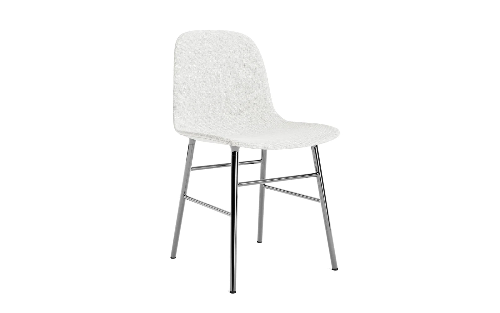 Form Stuhl gepolstert Chrome Hallingdal in Hallingdal 110 präsentiert im Onlineshop von KAQTU Design AG. Stuhl ist von Normann Copenhagen