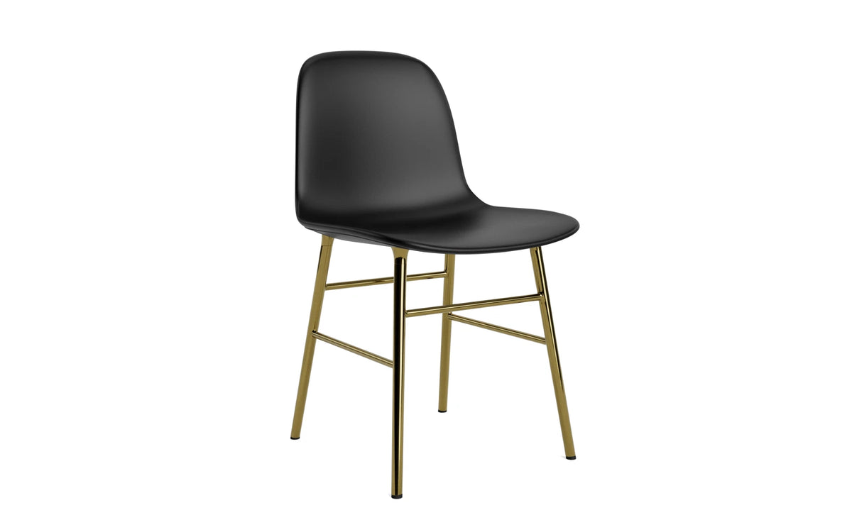 Form Stuhl gepolstert Messing Ultra in Ultra 41599 präsentiert im Onlineshop von KAQTU Design AG. Schalenstuhl ist von Normann Copenhagen