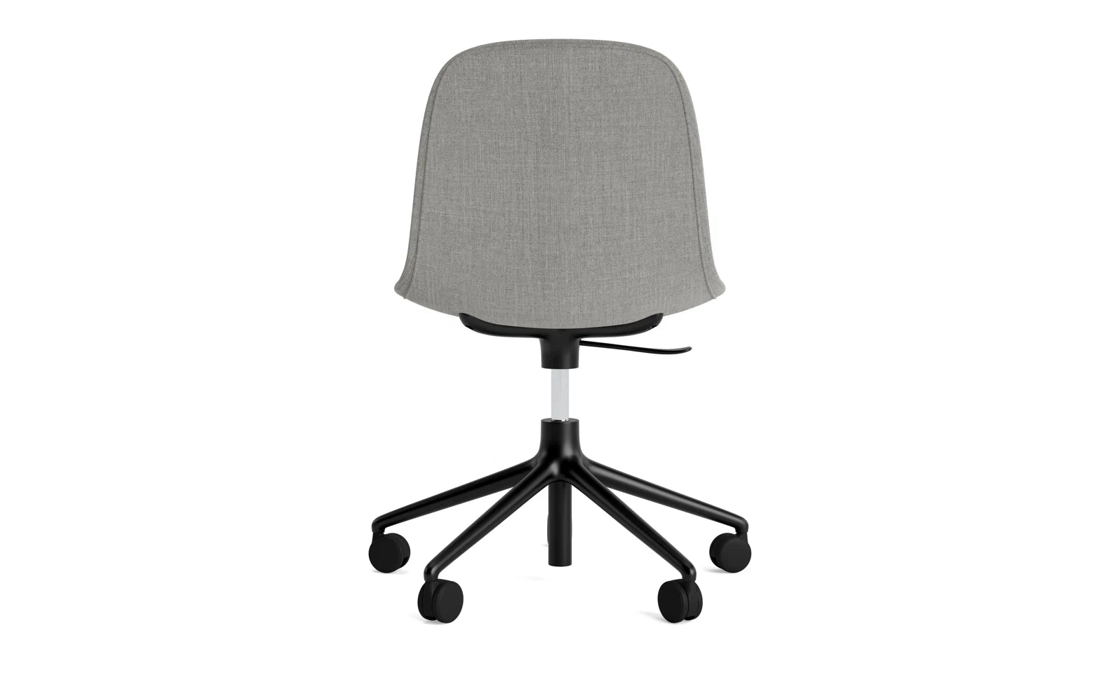 Erleben Sie den Form Drehsessel mit 5 Rollen von Normann Copenhagen – ein elegantes, komfortables Möbelstück, das modernes Design und Funktionalität vereint.