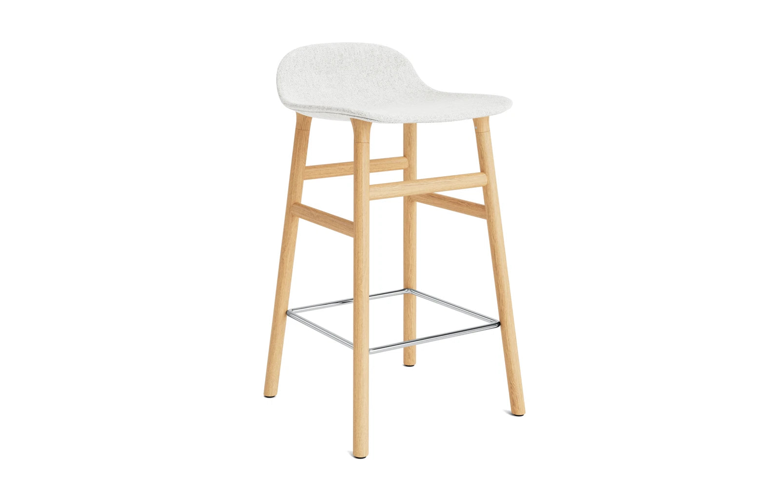 Form Barstuhl 65 cm gepolstert Eiche Hallingdal in Hallingdal 110 präsentiert im Onlineshop von KAQTU Design AG. Barstuhl ist von Normann Copenhagen