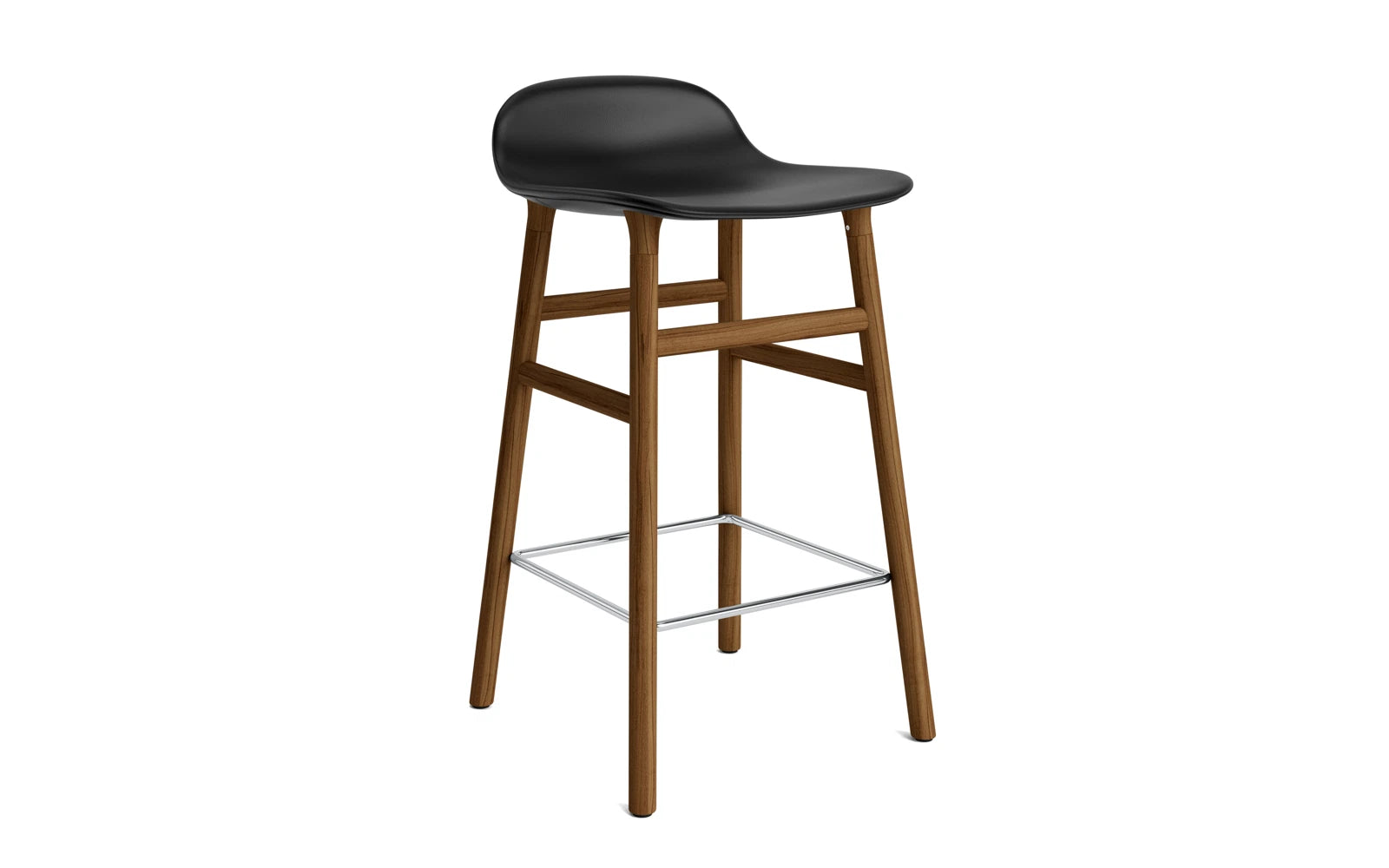 Form Barstuhl 65 cm gepolstert Walnuss Ultra in Ultra 41599 präsentiert im Onlineshop von KAQTU Design AG. Barstuhl ist von Normann Copenhagen