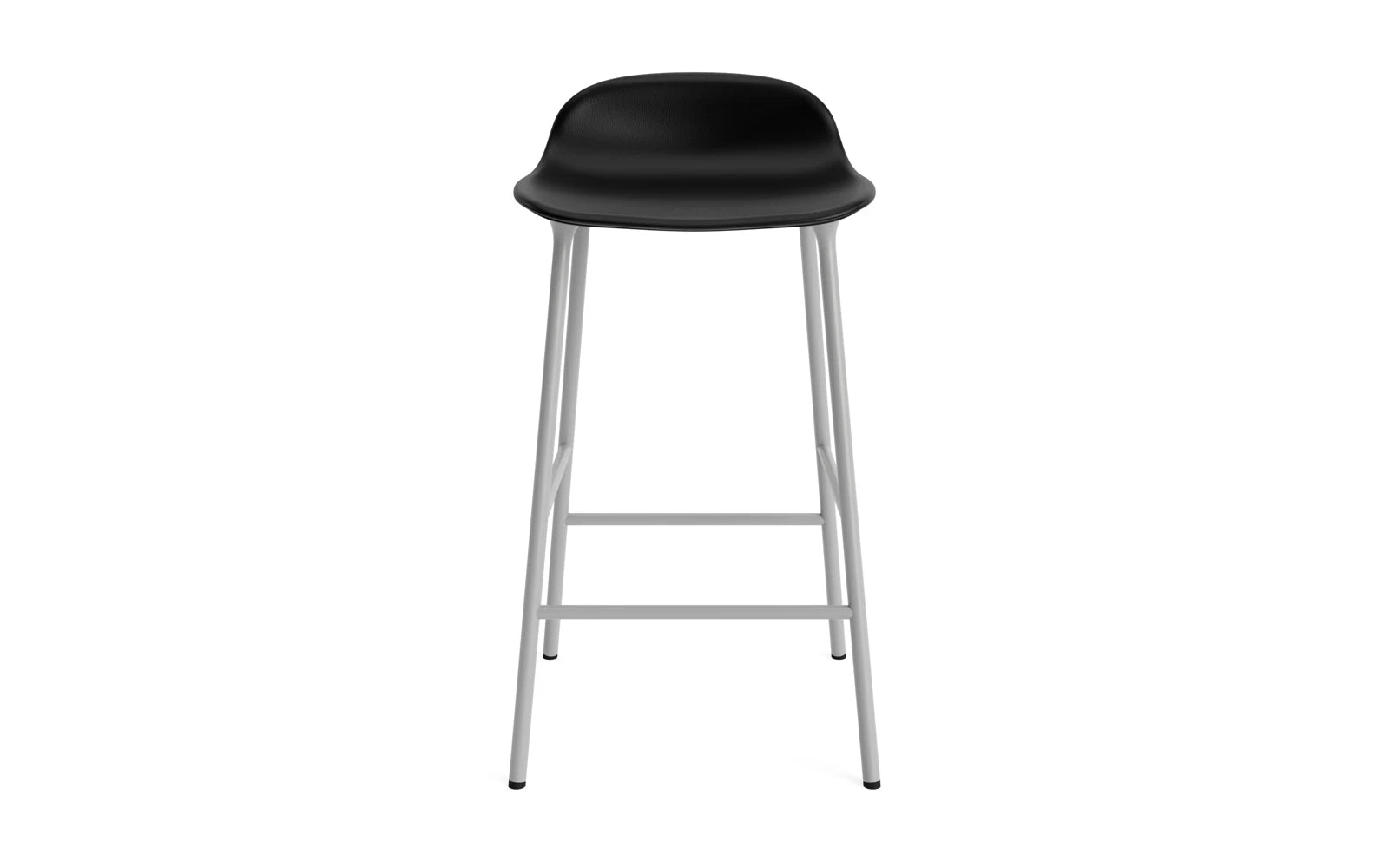 Erleben Sie den Form Barstuhl 65 cm in stilvollem Grau von Normann Copenhagen – gepolstert für höchsten Komfort und modernes Design, ideal für jeden Raum.