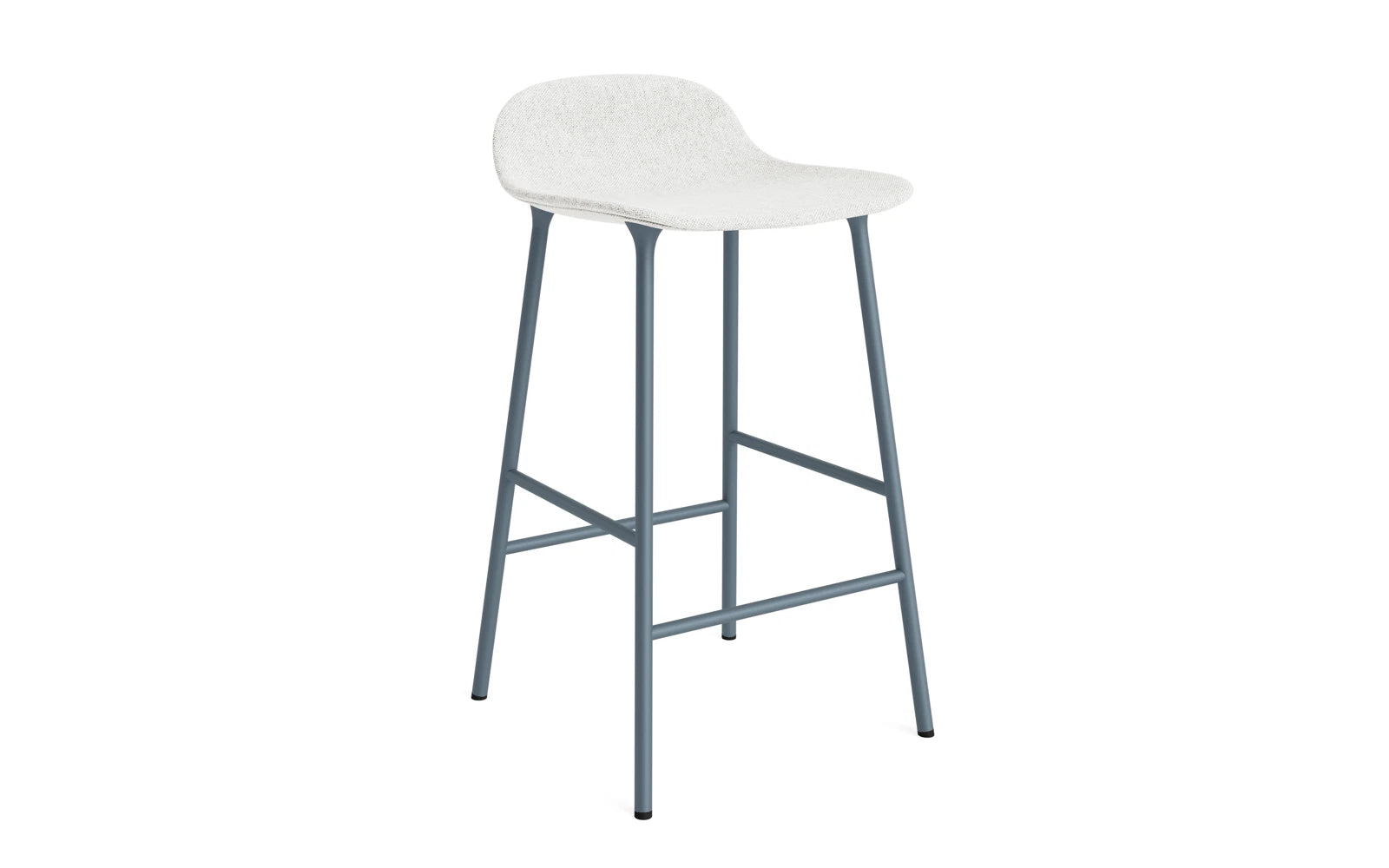 Form Barstuhl 65 cm gepolstert blau Stahl Hallingdal in Hallingdal 110 präsentiert im Onlineshop von KAQTU Design AG. Barstuhl ist von Normann Copenhagen