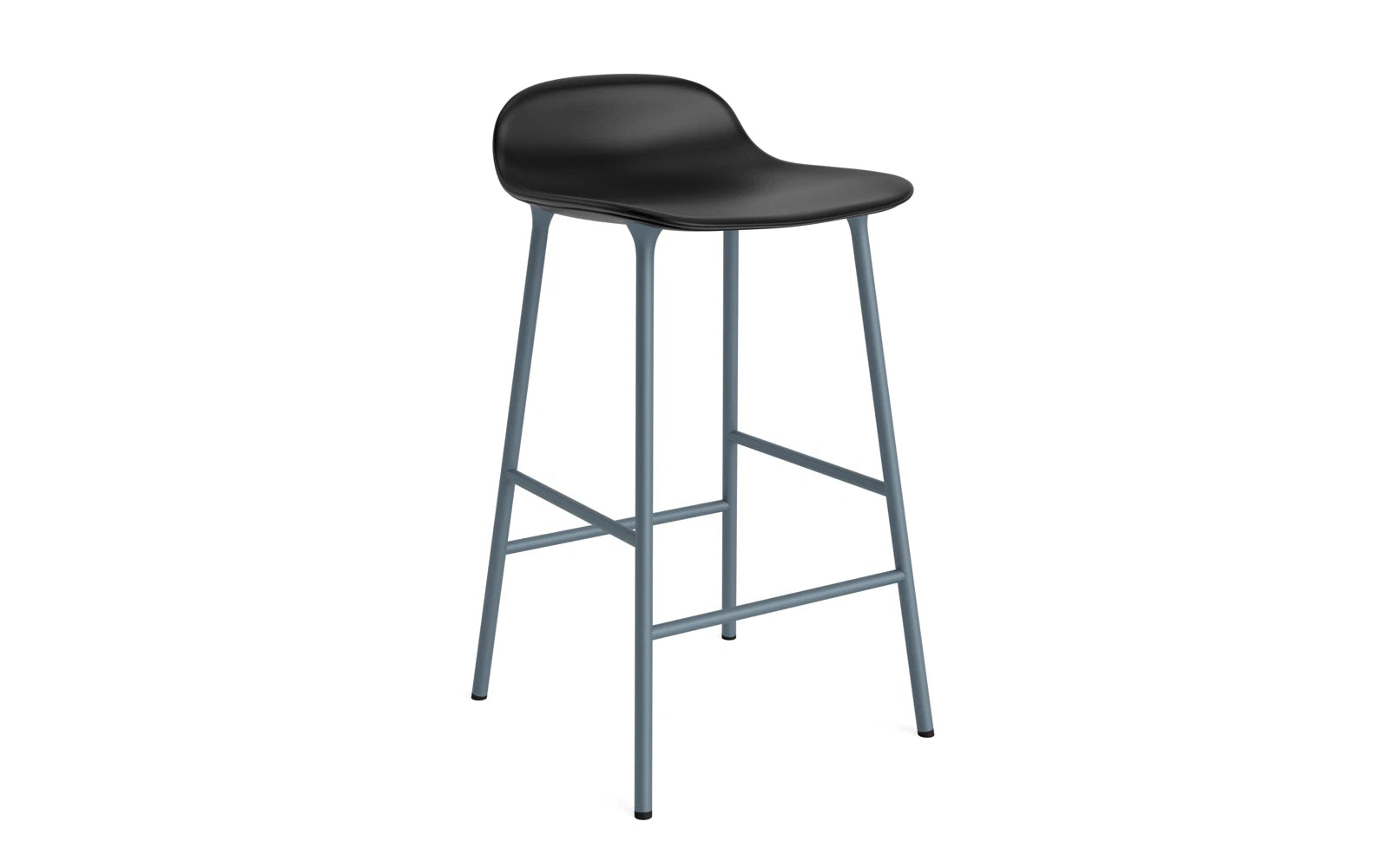 Form Barstuhl 65 cm gepolstert blau Stahl Ultra in Ultra 41599 präsentiert im Onlineshop von KAQTU Design AG. Barstuhl ist von Normann Copenhagen