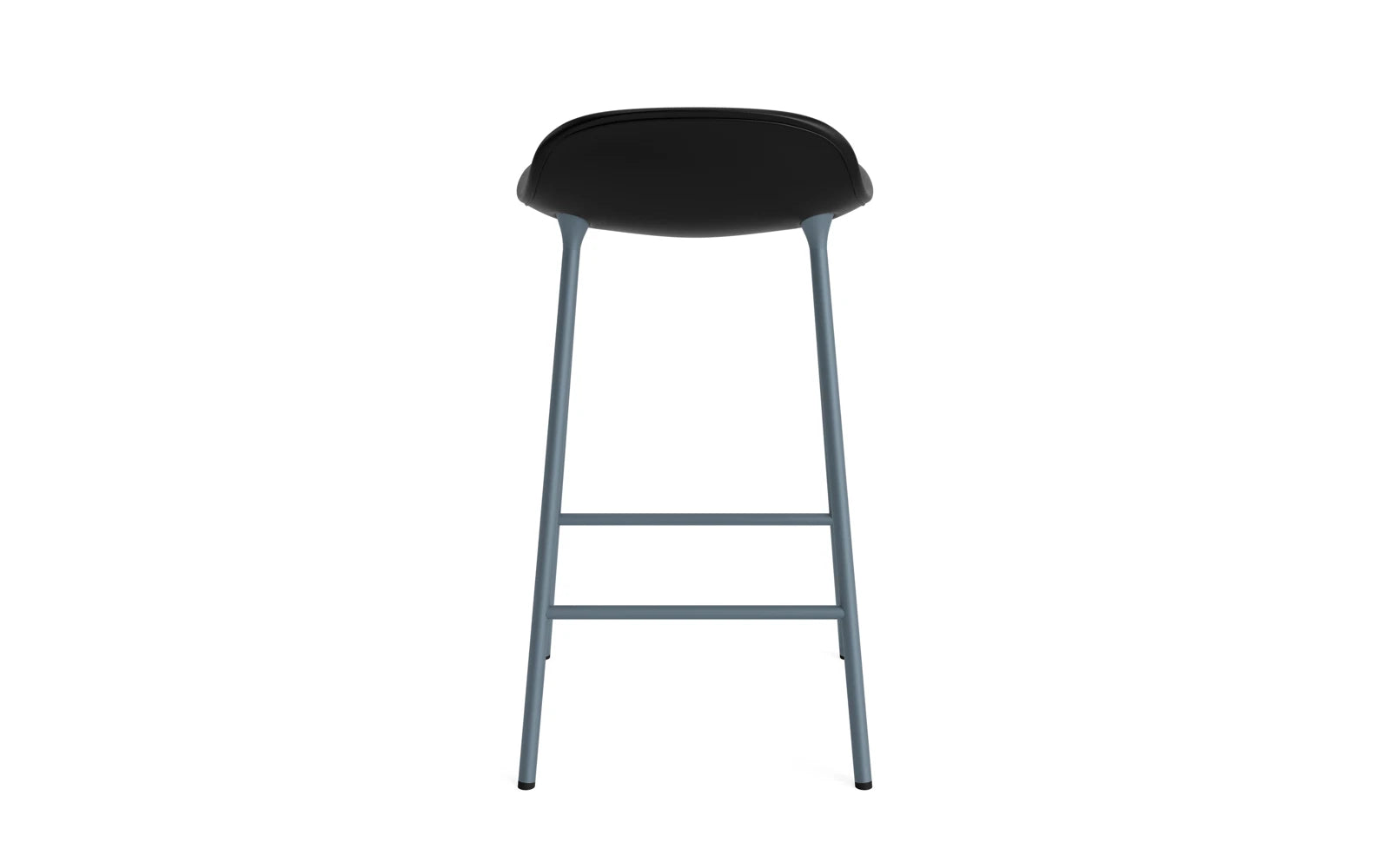 Erleben Sie den Form Barstuhl 65 cm in edlem Blau von Normann Copenhagen. Gepolstert für höchsten Komfort, vereint er stilvolles Design mit langlebiger Qualität.