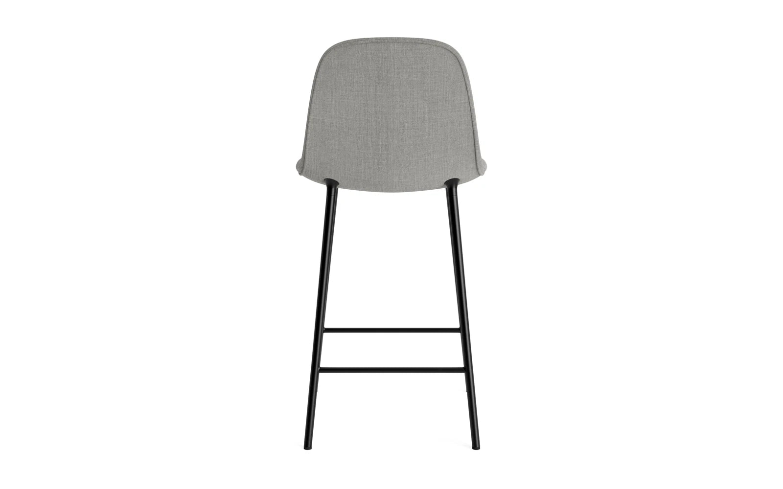 Entdecken Sie den stilvollen Form Barstuhl 65 cm von Normann Copenhagen – gepolstert, aus robustem Stahl, ideal für moderne Wohnräume und gemütliche Bars.