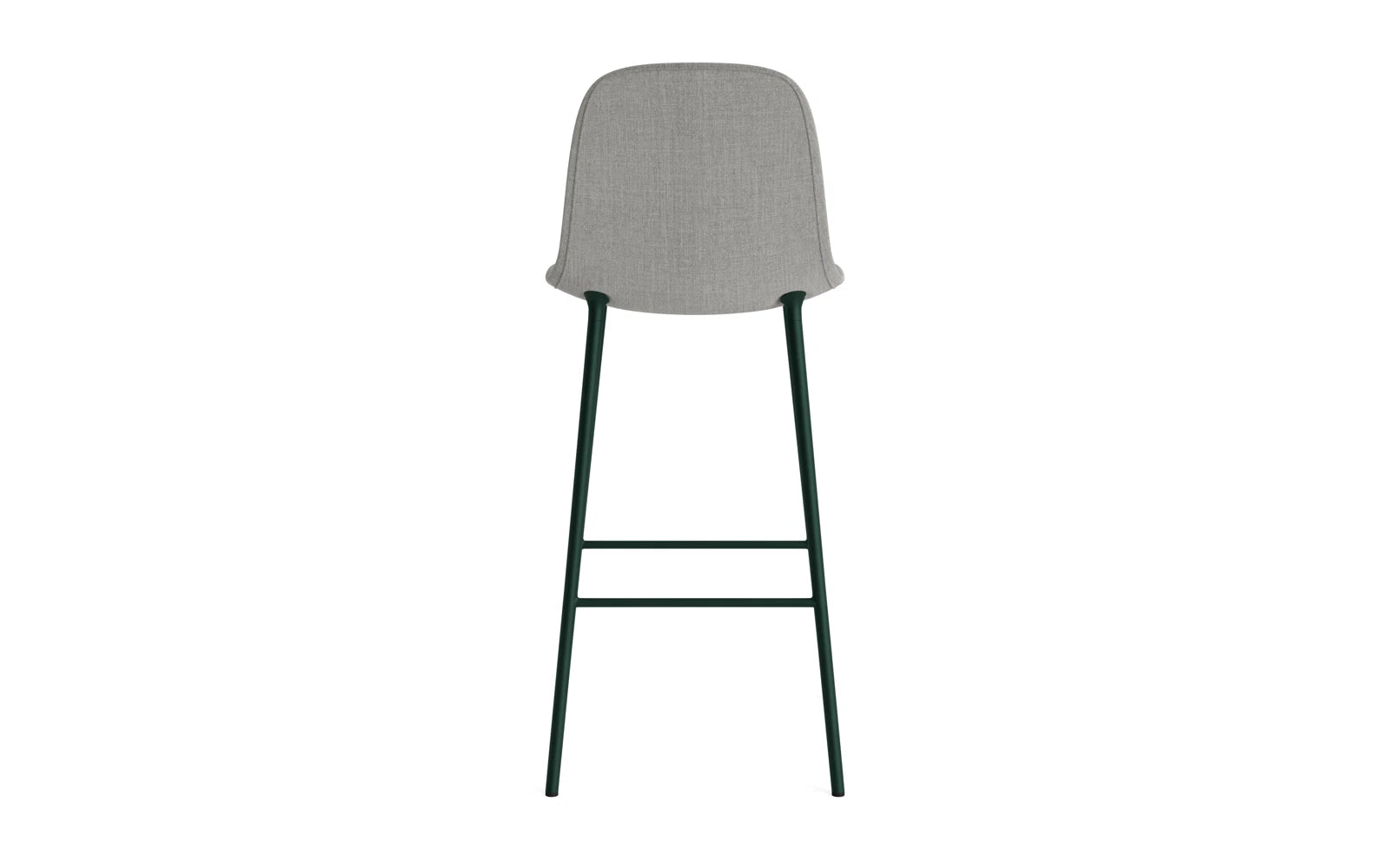 Erleben Sie den Form Barstuhl 75 cm in stilvollem Grün, gepolstert für optimalen Sitzkomfort. Ideal für moderne Küchen und elegante Bars!