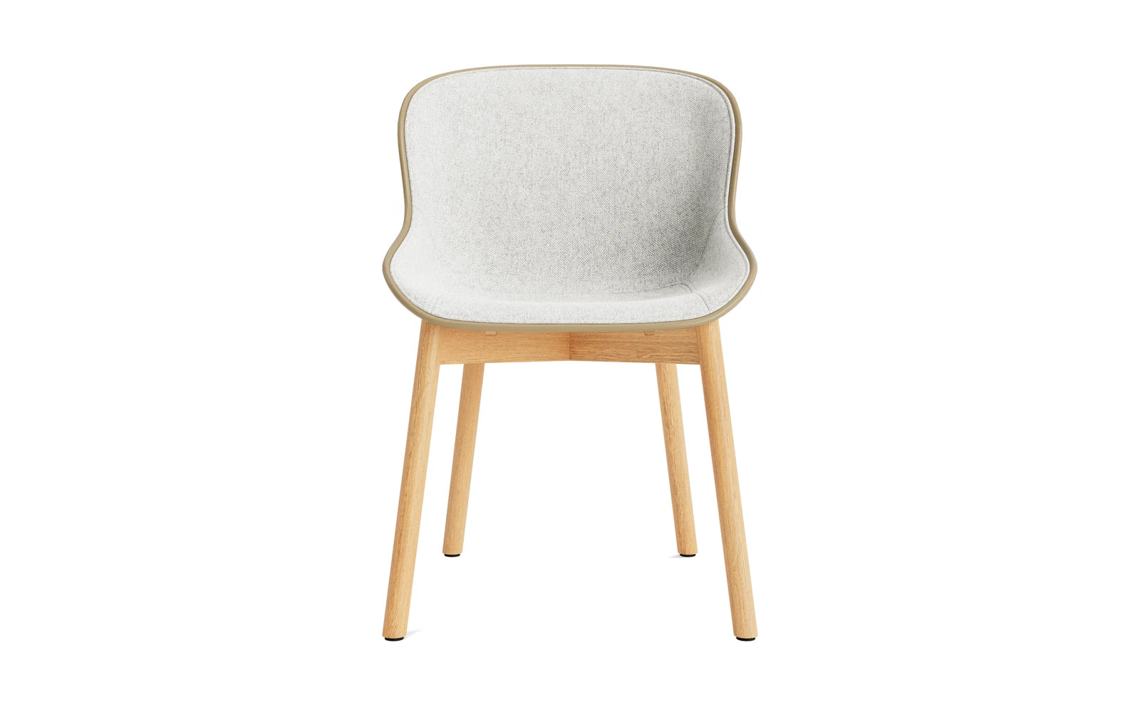 Erleben Sie den Hyg Stuhl Polster Eiche Sand/Hallingdal von Normann Copenhagen – ein elegantes Möbelstück, das Gemütlichkeit und skandinavisches Design vereint.