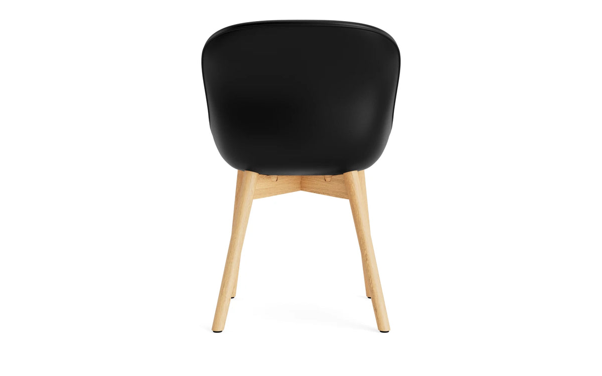 Hyg Stuhl vollpolster Eiche Ultra Leder in Ultra 41599 präsentiert im Onlineshop von KAQTU Design AG. Stuhl ist von Normann Copenhagen