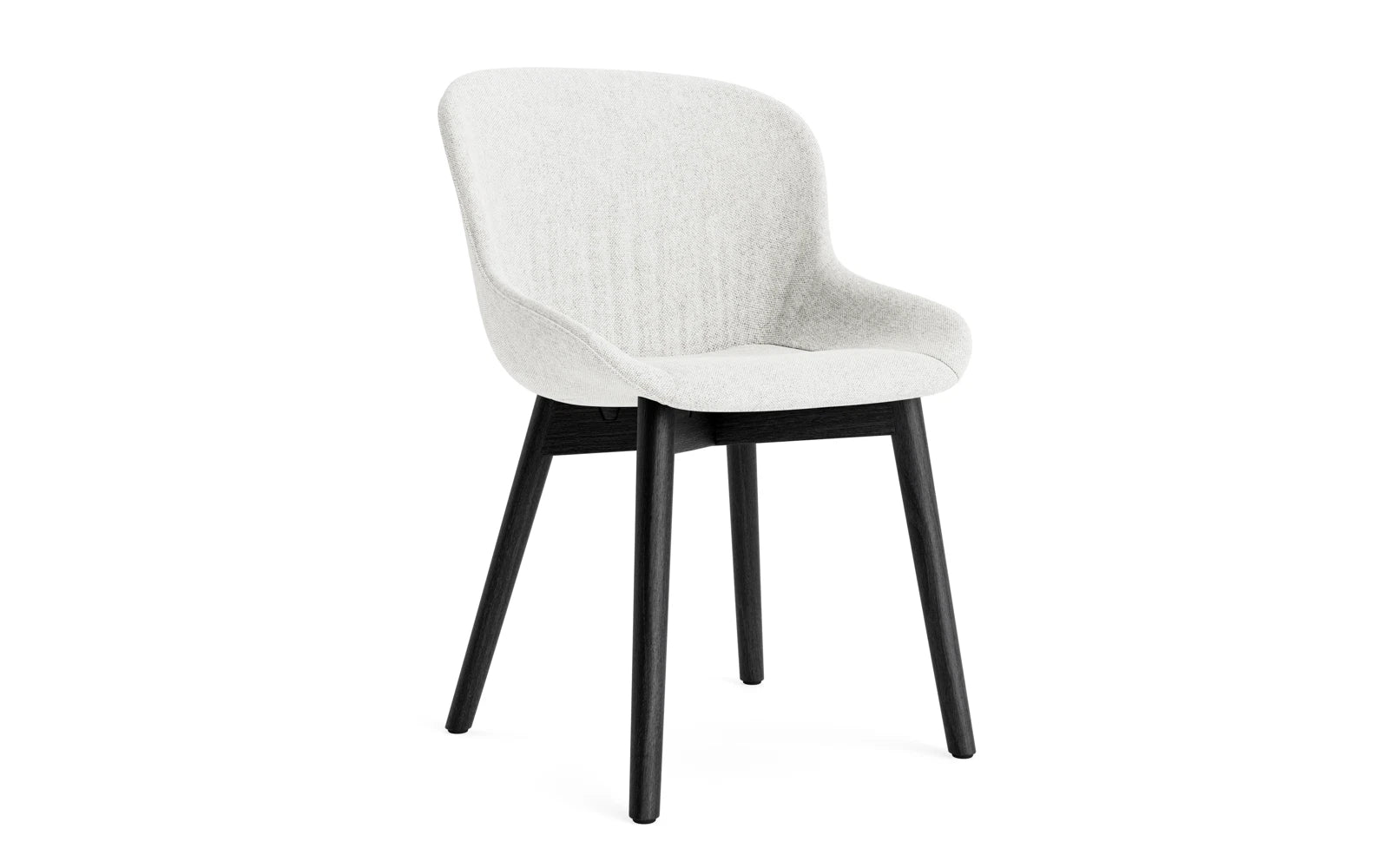 Hyg Comfort Stuhl Vollpolster Schwartz Eiche Hallingdal in Hallingdal 110 präsentiert im Onlineshop von KAQTU Design AG. Stuhl ist von Normann Copenhagen
