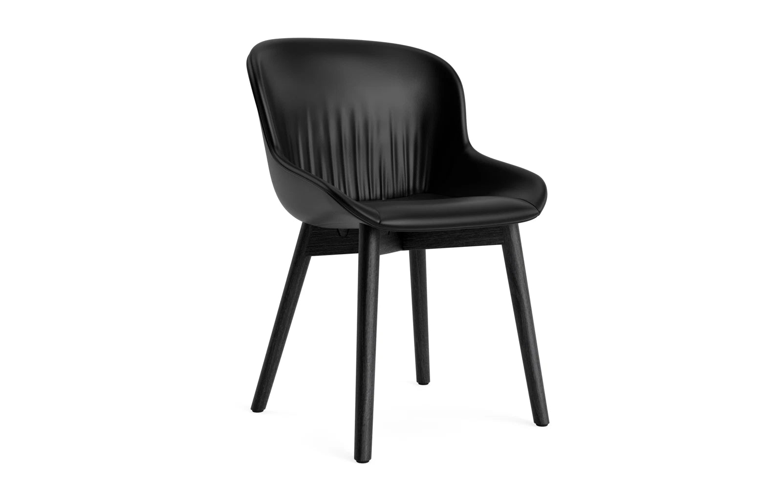 Hyg Comfort Stuhl Vollpolster Schwartz Eiche Ultra in Ultra 41599 präsentiert im Onlineshop von KAQTU Design AG. Stuhl ist von Normann Copenhagen