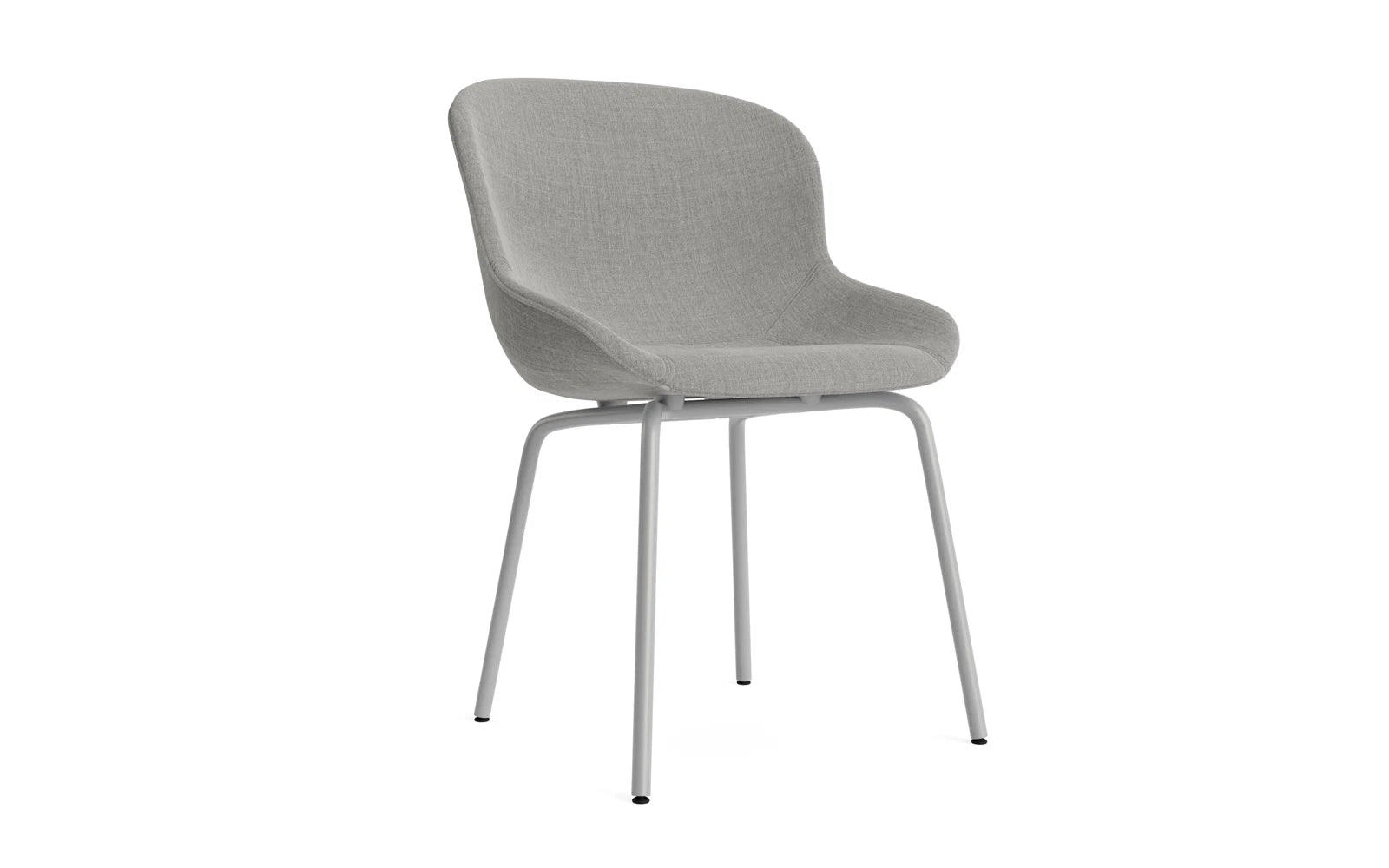 Hyg Stuhl gepolstert Grau stahl Remix in Remix 133 präsentiert im Onlineshop von KAQTU Design AG. Stuhl ist von Normann Copenhagen