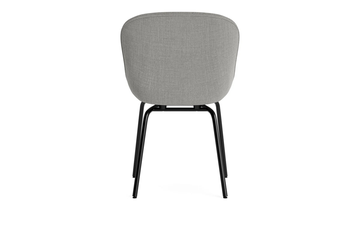 Hyg Stuhl gepolstert Schwarz stahl Remix in Remix 133 präsentiert im Onlineshop von KAQTU Design AG. Schalenstuhl ist von Normann Copenhagen