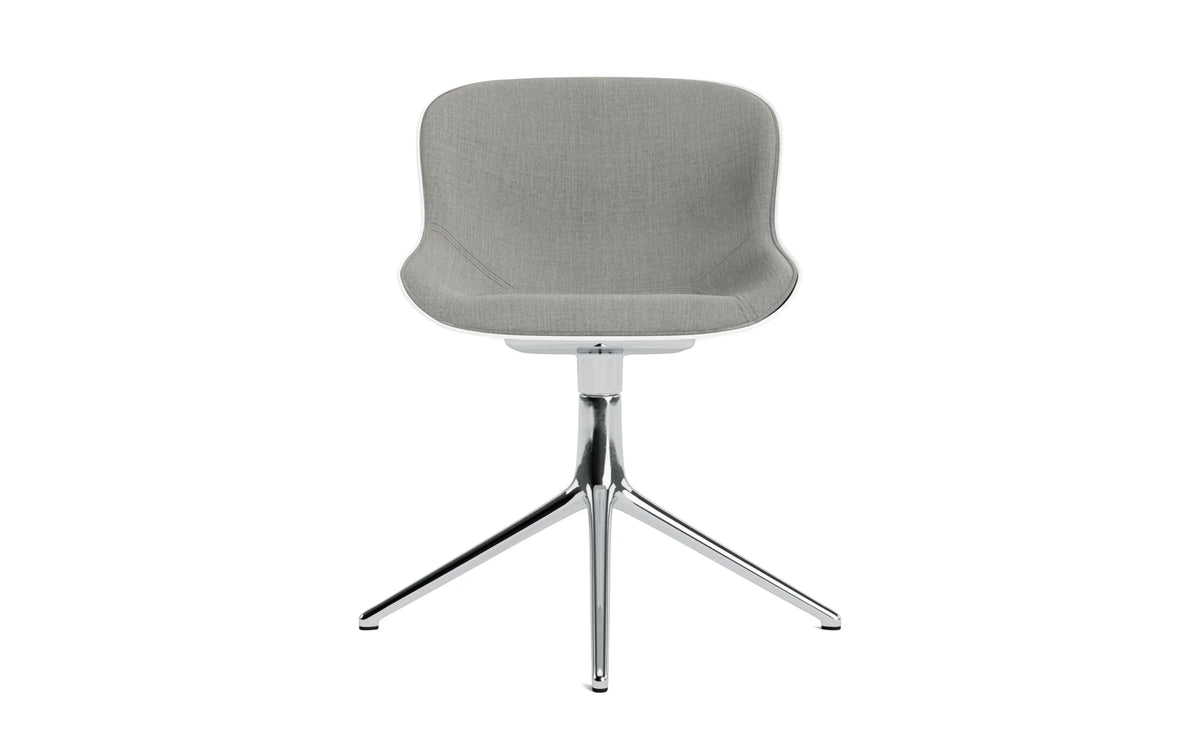 Hyg Drehstuhl 4B gepolstert Alu Weiss/Remix in Remix 133 präsentiert im Onlineshop von KAQTU Design AG. Drehstuhl ist von Normann Copenhagen