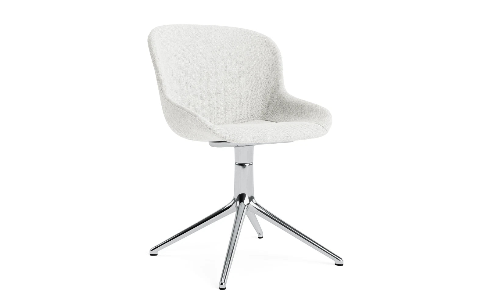 Hyg Comfort Drehstuhl 4B gepolstert Alu Hallingdal in Hallingdal 110 präsentiert im Onlineshop von KAQTU Design AG. Drehstuhl ist von Normann Copenhagen