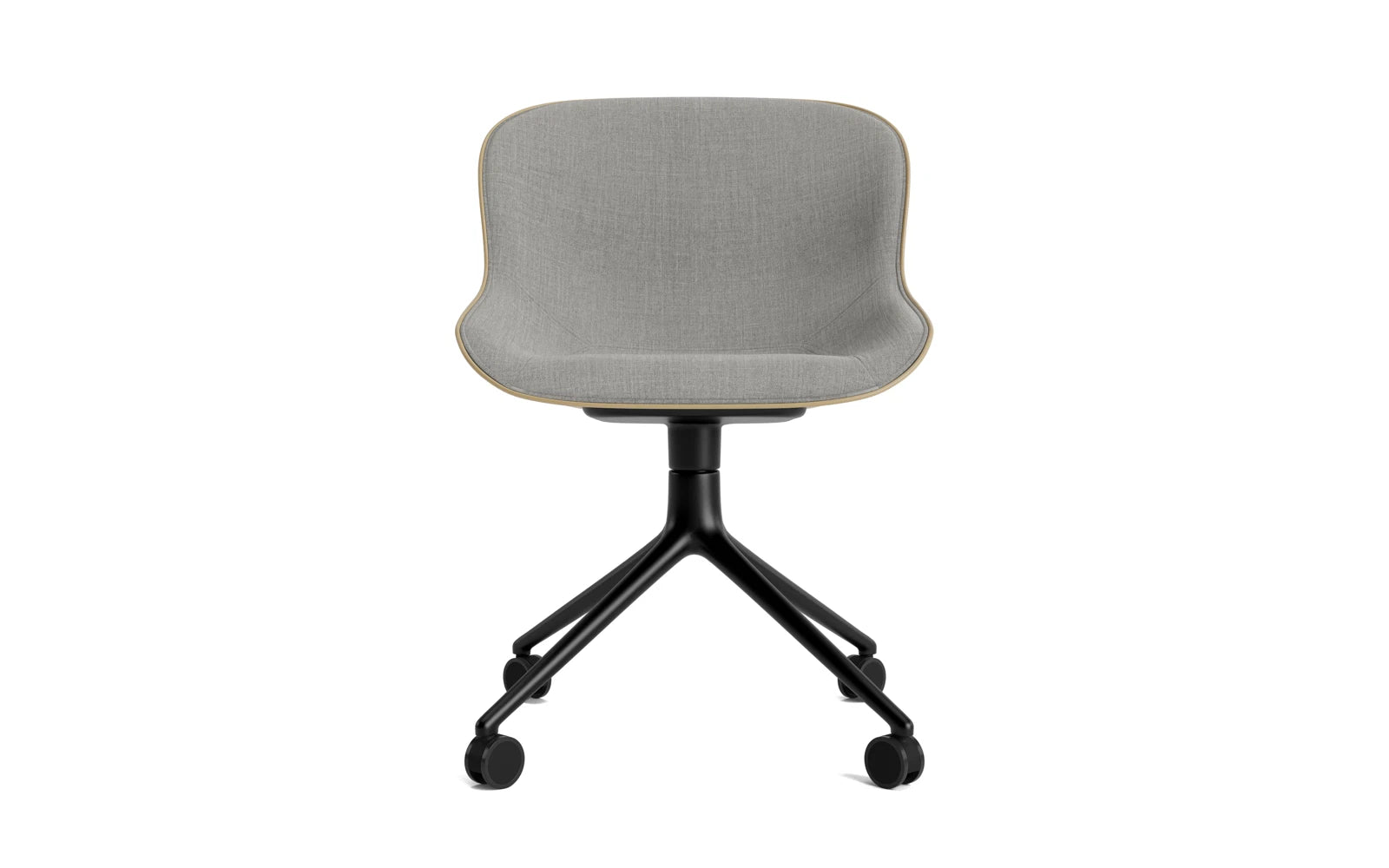 Erleben Sie den Hyg Drehstuhl 4W von Normann Copenhagen – ein eleganter Stuhl, der Gemütlichkeit und modernes Design harmonisch verbindet.