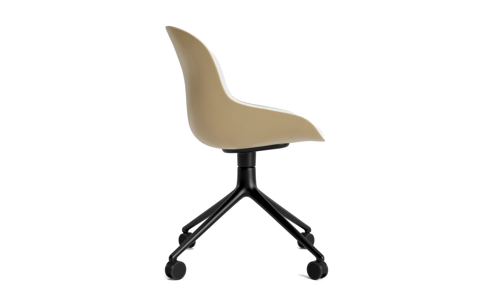 Entdecken Sie den Hyg Drehstuhl 4W von Normann Copenhagen – ein stilvoller Stuhl, der Komfort und skandinavisches Design vereint.