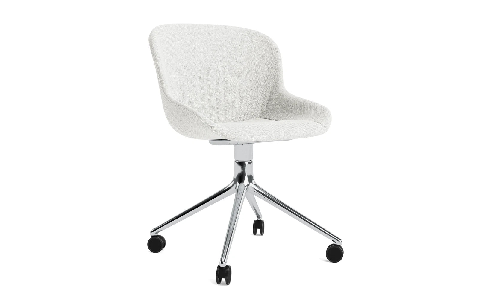 Hyg Comfort Drehstuhl 4W Vollpolster Aluminium Hallingdal in Hallingdal 110 präsentiert im Onlineshop von KAQTU Design AG. Drehstuhl ist von Normann Copenhagen