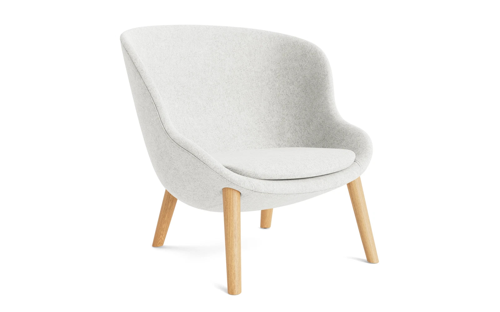 Hyg Lounge-Sessel niedrig Eiche Hallingdal in Hallingdal 110 präsentiert im Onlineshop von KAQTU Design AG. Sessel ist von Normann Copenhagen