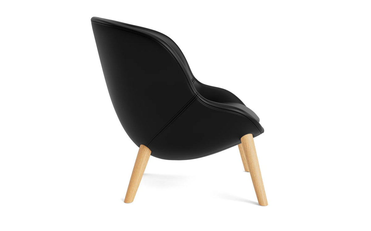 Hyg Lounge-Sessel niedrig Eiche Ultra Leder in Ultra 41599 präsentiert im Onlineshop von KAQTU Design AG. Sessel ist von Normann Copenhagen
