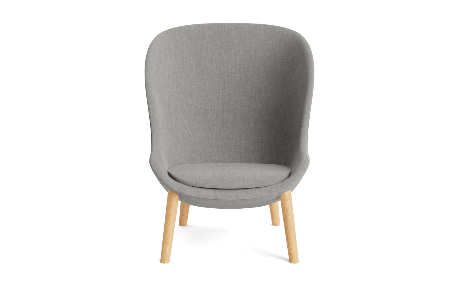 Der Hyg Lounge-Sessel Hoch Eiche Remix von Normann Copenhagen vereint stilvolles Design und höchsten Komfort. Perfekt für entspannte Stunden.