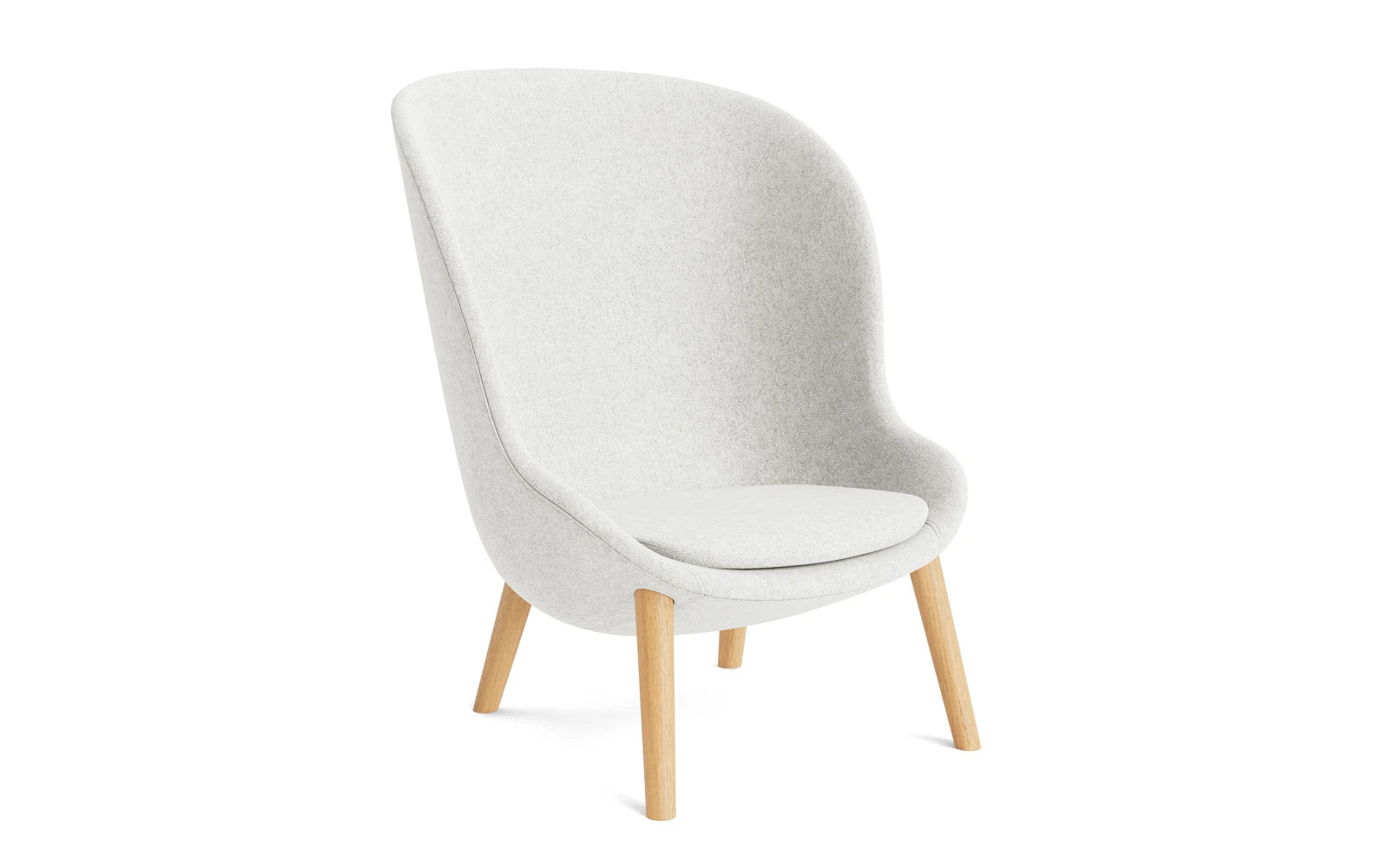 Hyg Lounge-Sessel Hoch Eiche Hallingdal in Hallingdal 110 präsentiert im Onlineshop von KAQTU Design AG. Sessel ist von Normann Copenhagen