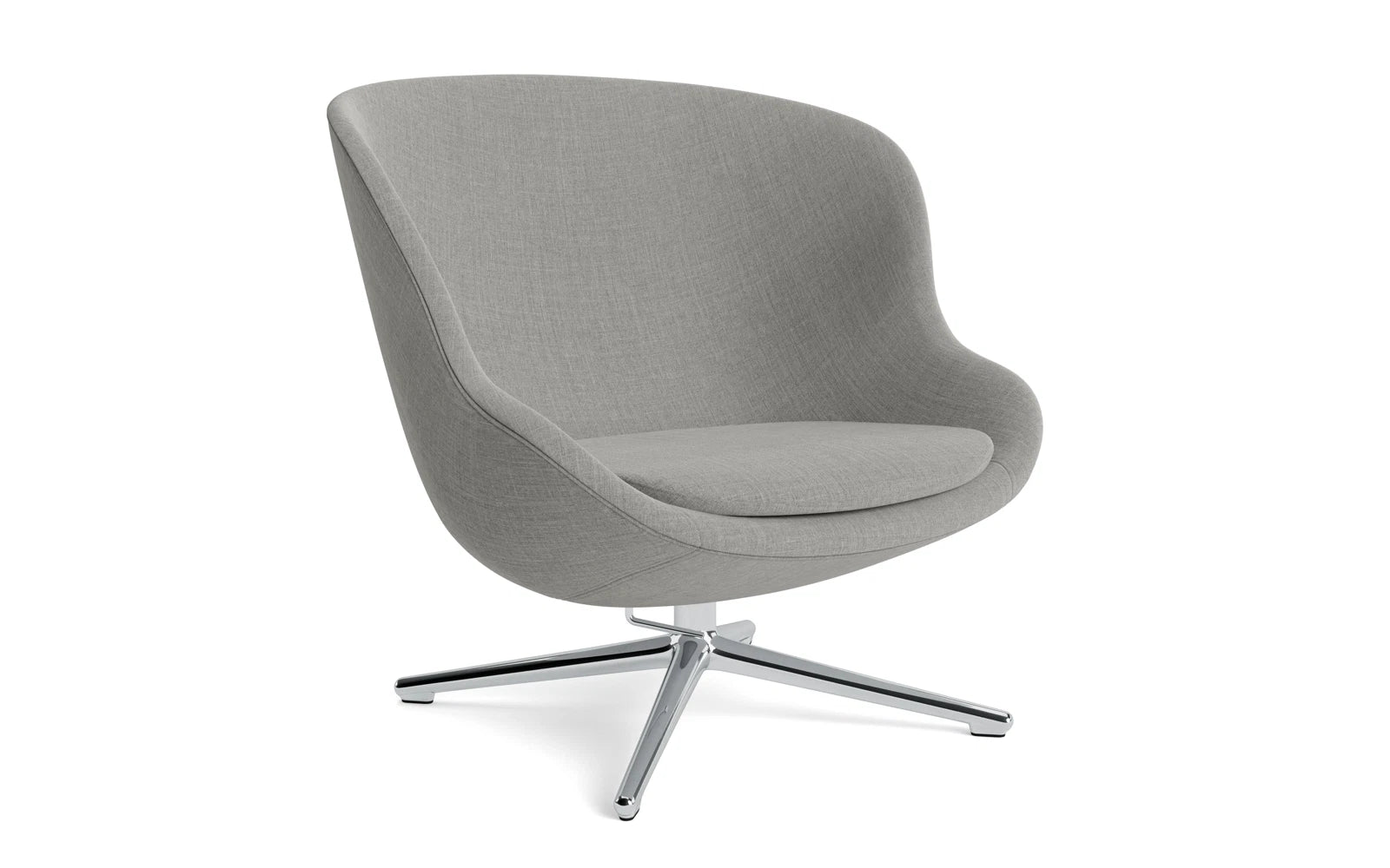 Hyg Lounge-Sessel Niedrig mit Drehgestell Aluminium Tilt Remix in Remix 133 präsentiert im Onlineshop von KAQTU Design AG. Sessel ist von Normann Copenhagen