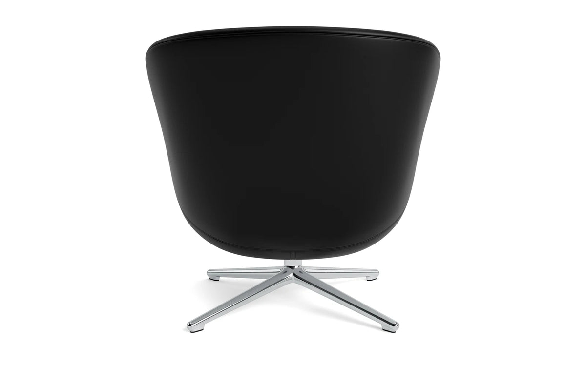Hyg Lounge-Sessel Niedrig mit Drehgestell Aluminium Tilt Ultra in Ultra 41599 präsentiert im Onlineshop von KAQTU Design AG. Drehsessel ist von Normann Copenhagen