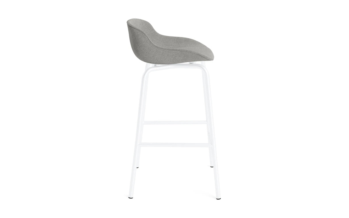 Hyg Barhocker 65 cm Vollpolster Stahl Weiss/Remix in Remix 133 präsentiert im Onlineshop von KAQTU Design AG. Barhocker ist von Normann Copenhagen