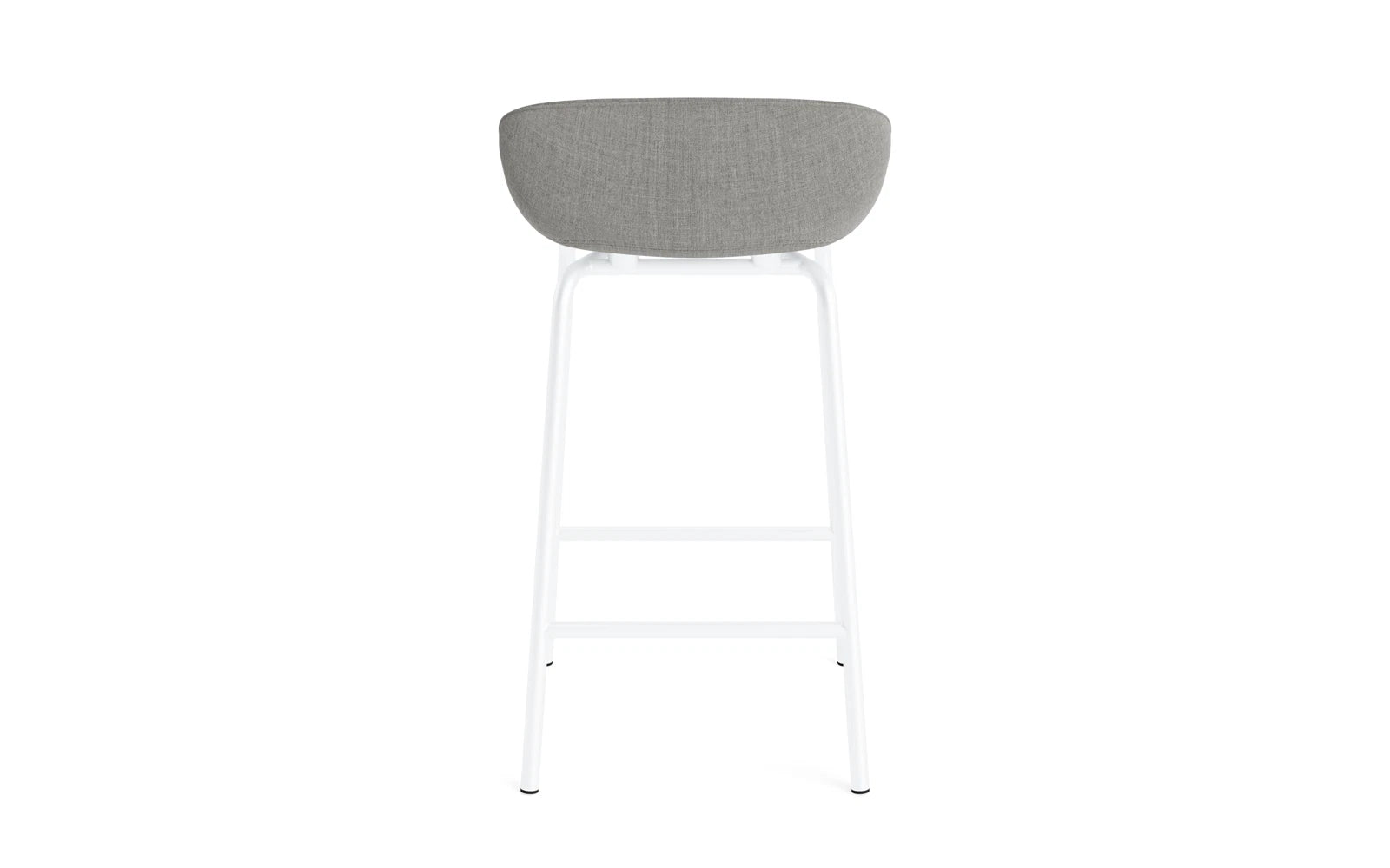 Der Hyg Barhocker von Normann Copenhagen bietet stilvolles Design und hohen Sitzkomfort, ideal für moderne Wohnräume und gemütliche Küchen.