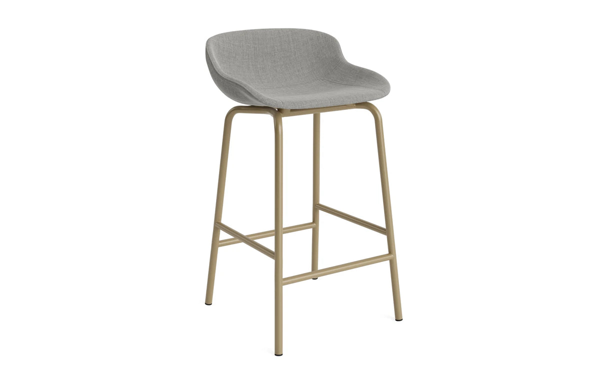Hyg Barhocker 65 cm Vollpolster Stahl Sand/Remix in Remix 133 präsentiert im Onlineshop von KAQTU Design AG. Barhocker ist von Normann Copenhagen