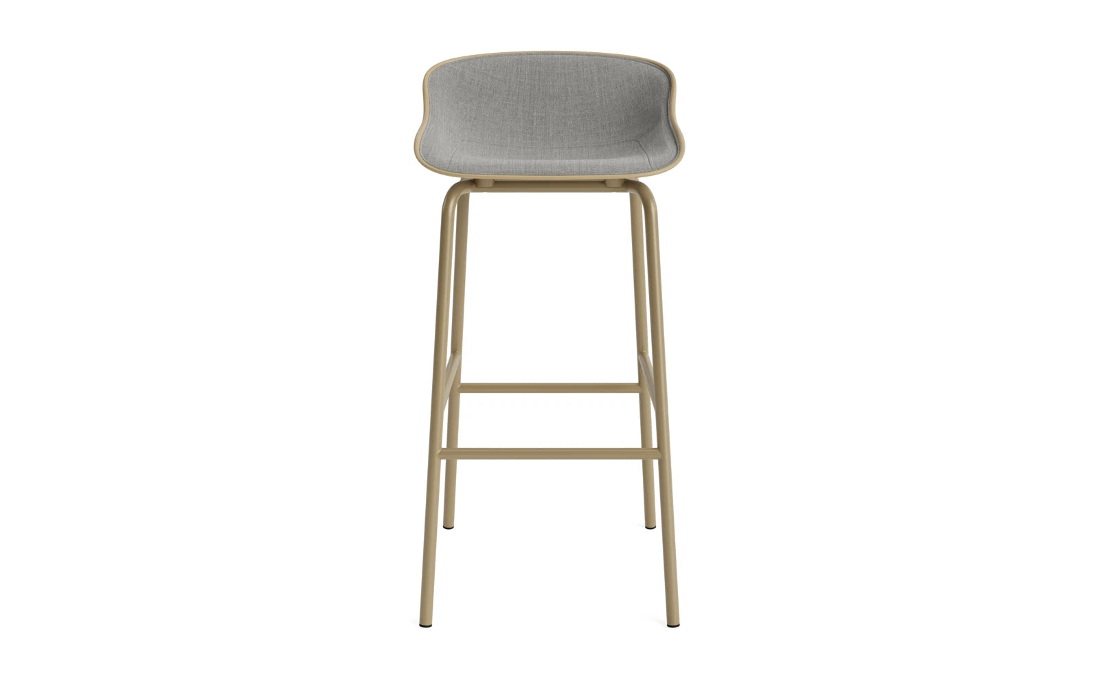 Entdecken Sie den Hyg Barhocker 75 cm in Sand/Remix von Normann Copenhagen – ein elegantes Designhighlight für Ihr Zuhause, das Komfort und Stil vereint.