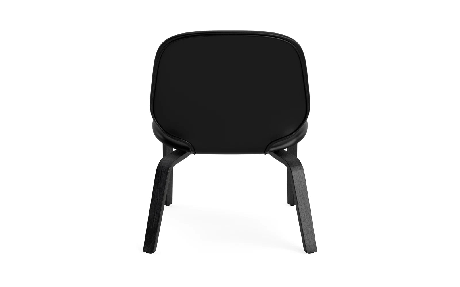 Erleben Sie den My Chair Lounge-Sessel in edlem schwarz Ultra Leder von Normann Copenhagen – ein stilvolles Möbelstück, das Komfort und Eleganz vereint.