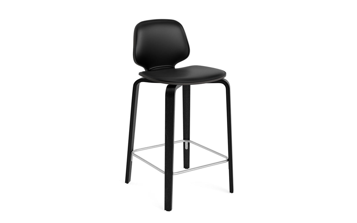My Chair Barstuhl 65 cm Frontpolster holz in Ultra 41599 präsentiert im Onlineshop von KAQTU Design AG. Barstuhl ist von Normann Copenhagen