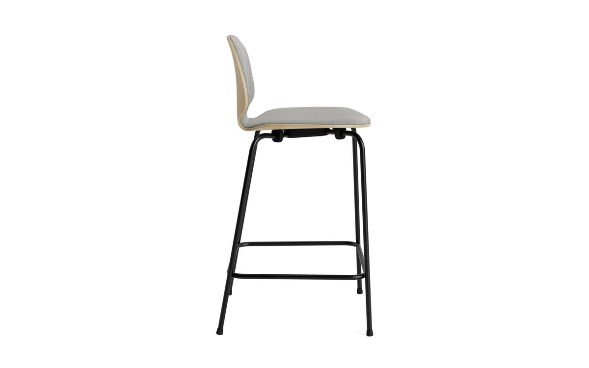 My Chair Barstuhl 65 cm Frontpolster Stahl in Remix 133 präsentiert im Onlineshop von KAQTU Design AG. Barstuhl ist von Normann Copenhagen